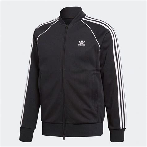 adidas jacke schwarz emirates|Adidas leather jacket.